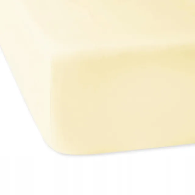 Darymex Katoen Satijn Hoeslaken met Elastiek 200x200cm Crème
