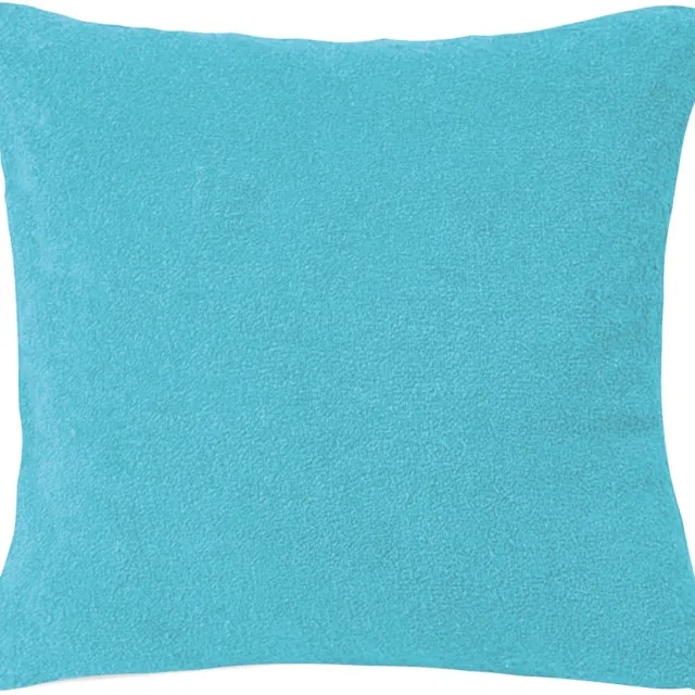 Matex Frotte Kussensloop 40x40cm Turquoise - Comfortabel & Onderhoudsvriendelijk
