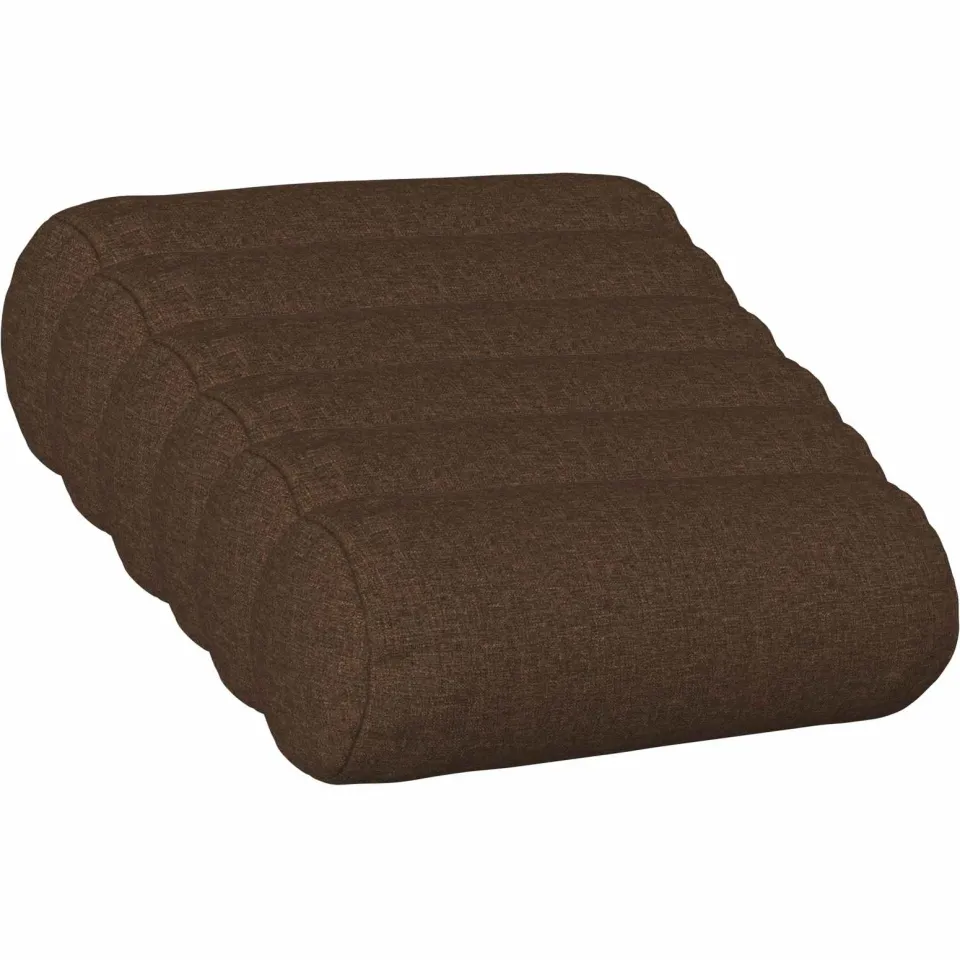 vidaXL Kussensloop 6 st HEERLEN Bruin Dia. 15 x 40 cm Stof, foto 3