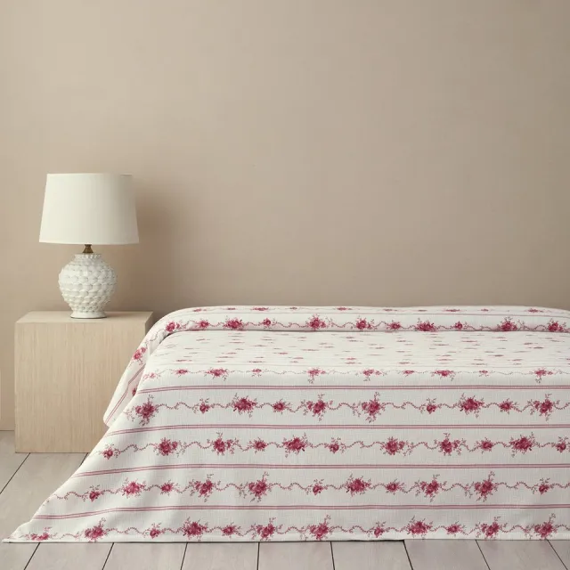 English Home Deken - Zomerdeken - Tweepersoons - 100% Katoen - 200 x 220 cm - Roze