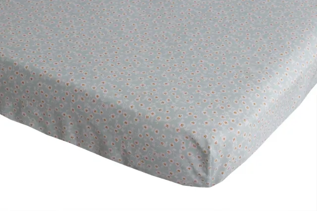 BINK Bedding Hoeslaken Floor 70 x 150 cm groen, blue