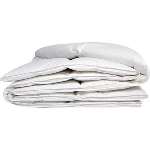 iSleep Dekbed - Enkel - 15% Dons (Warmteklasse 2) - Litsjumeaux XL - 260x220 cm - Wit