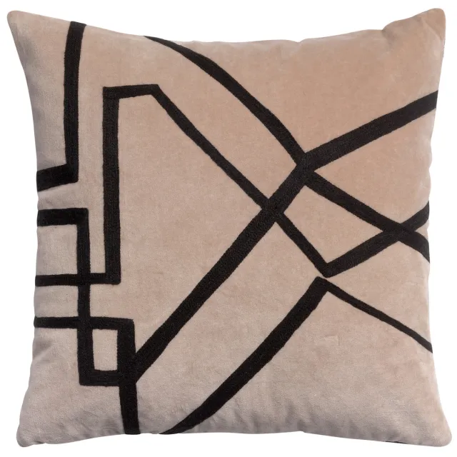 Vivaraise FARA Brode kussenhoes beige