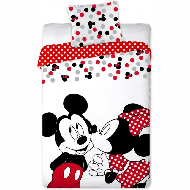 Disney Minnie - Dekbedovertrek - Eenpersoons - 140x200 cm + 1 kussensloop 63x63 cm - Polyester Multi Colour