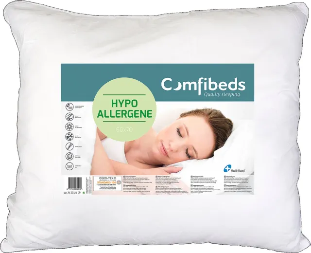 Comfibeds hypoallergeen hoofdkussen - 60x70 cm Wit