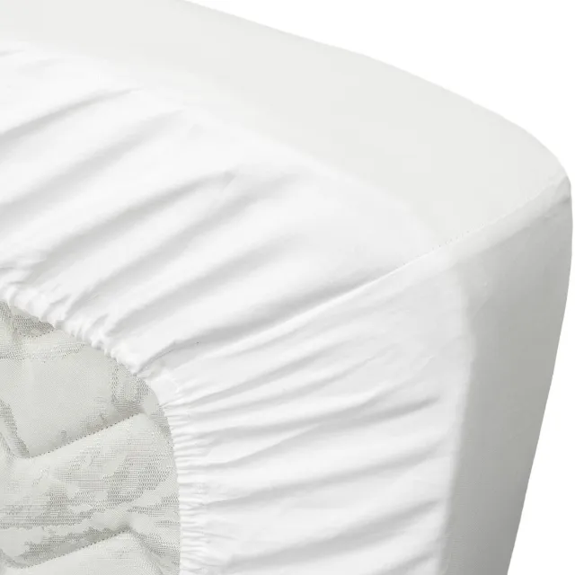 Ten Cate Hoeslaken - Hoeslaken 180 x 200 - Hoeslakens - Jersey Hoeslaken 180x200 - Geschikt voor boxspring en matras - Hoekhoogte 25cm - Elastiek Rondom - Wit