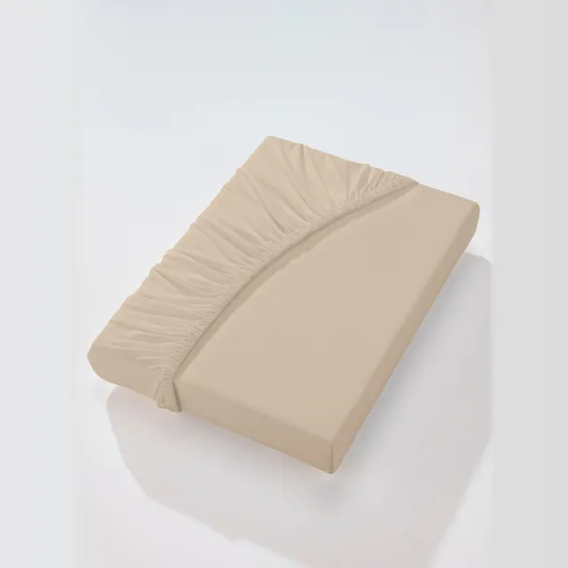 hoeslaken beige