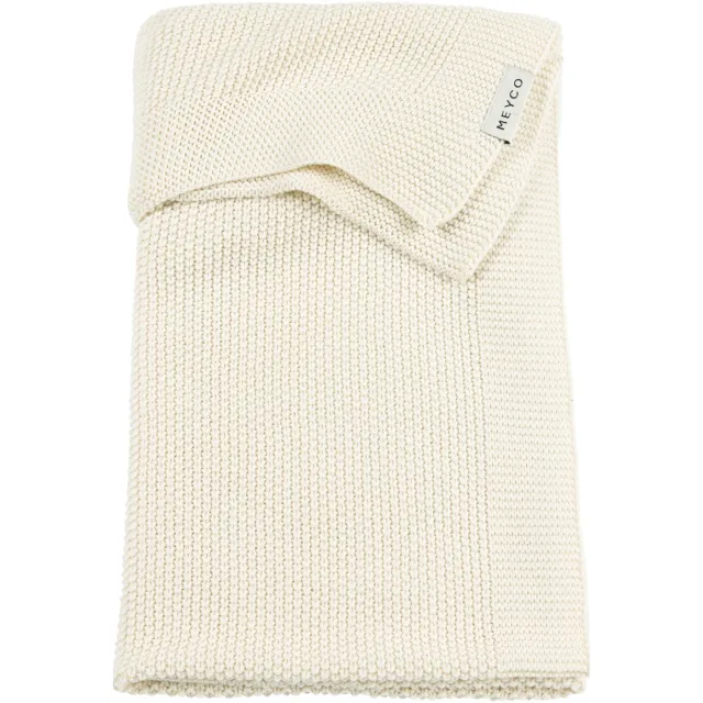 Meyco Mini Relief wiegdeken sand