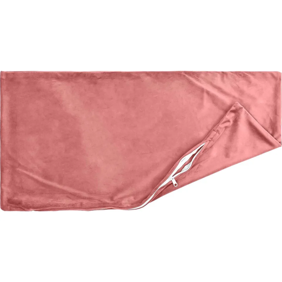 vidaXL Kussensloop 12 st HEERLEN Roze 40 x 80 cm fluweel, foto 4