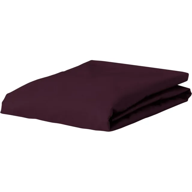 Essenza Premium Percale Hoeslaken Burgundy - 90x220