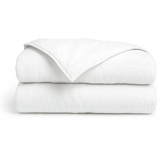 Silk Heaven Harmony zijden winterdekbed 300 g/m² - katoenen tijk - 260x240cm - 100% moerbeizijde - Silk Heaven - 260x240cm Wit