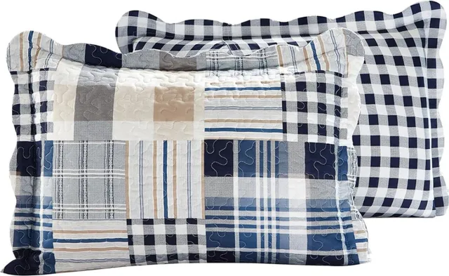 Lavandoux Kussenslopen - Blue Loft - 60x70 - Blauw - Set van 2