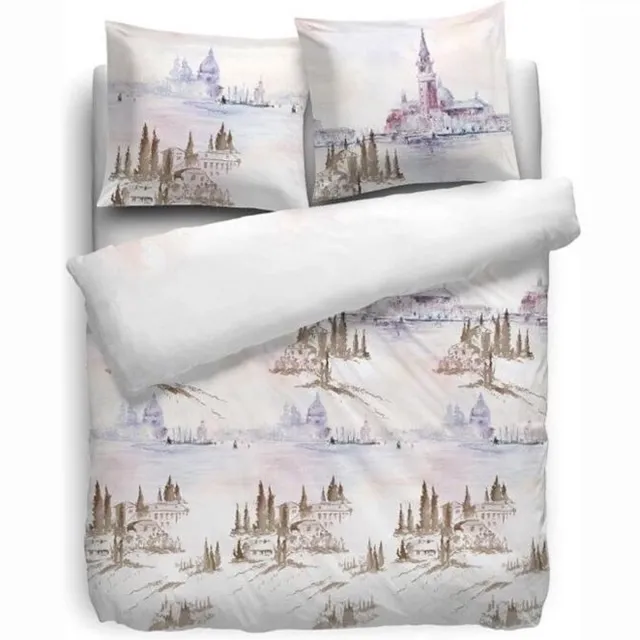 Heckettlane HnL Pure Cotton Dekbedovertrek Toscane - Multi - Litsjumeaux - 260x200/220