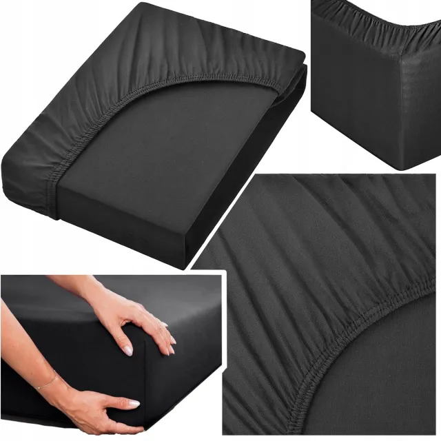 Estadi Hoeslaken 100% Katoen , 30cm Hoogte, met Elastiek Multicolor