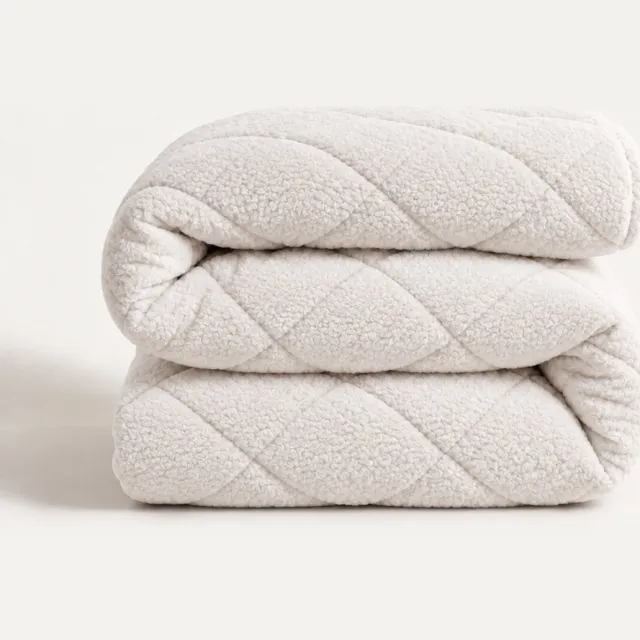 Y-not® Y-NOT - Teddy Dekbed Zonder Overtrek 200x200 - Zomerdekbed - Zacht & Wasbaar - Pearl White Offwhite