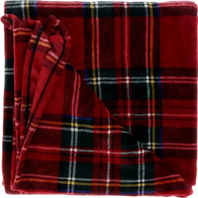 Unique Living plaid Torsten geruit rood