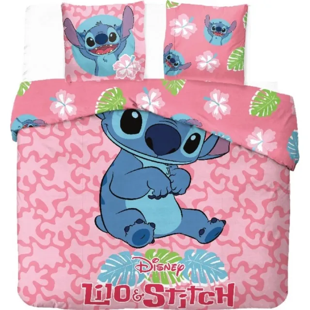Disney - Lilo & Stitch - Dekbedovertrek - Lits Jumeaux - 240 x 220 cm - Katoen multi