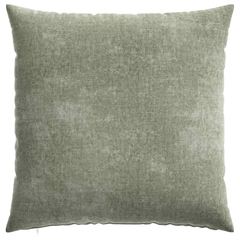 vidaXL Kussensloop 6 st HEERLEN Groen 65 x 65 cm Chenille Stof