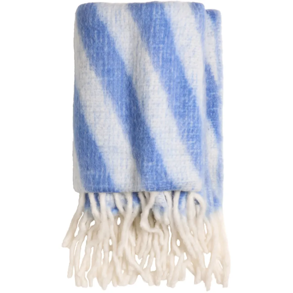 NOUS Living plaid Launac blauw off white blauw/off white