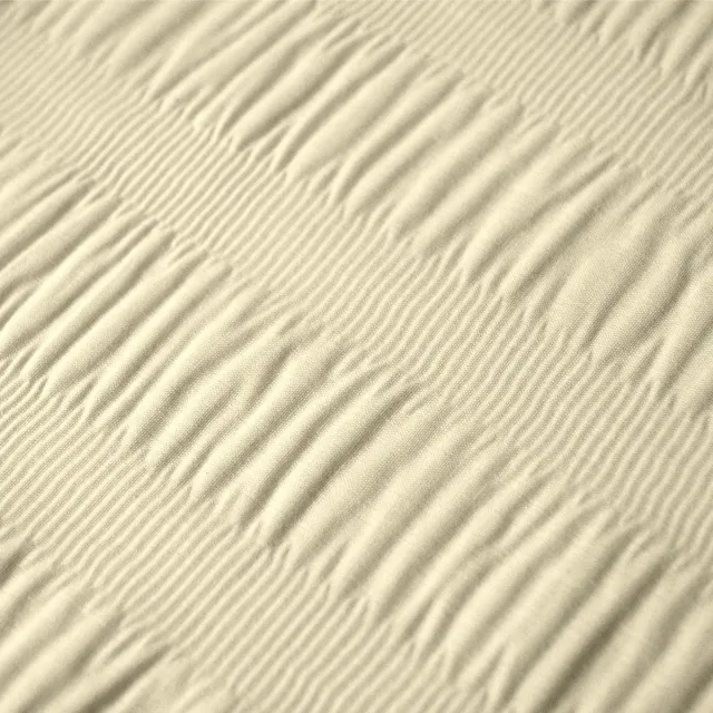 Dekbedovertrekset Lanotte® - 240x200/220 + 2*60x70 - Amalfi Collectie - Seer Sucker Creme