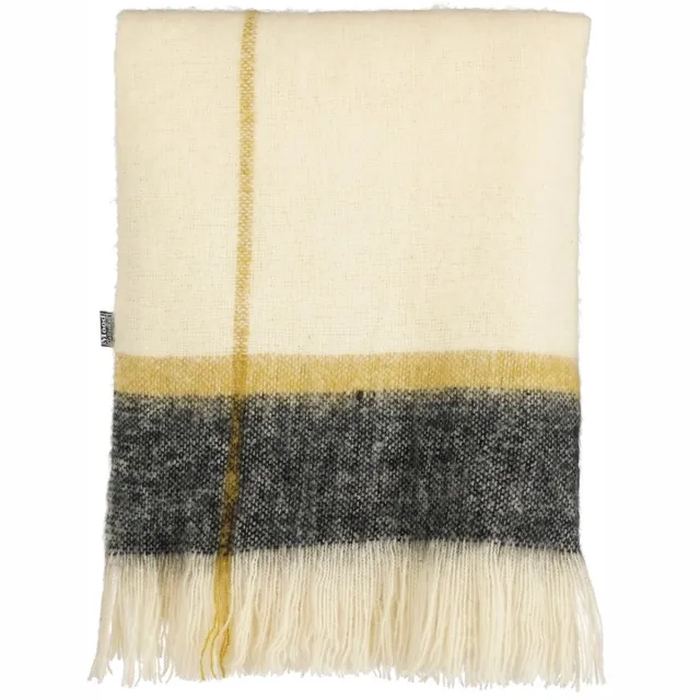 In The Mood Collection Plaid - L180 x B130 cm - Off White Gebroken wit