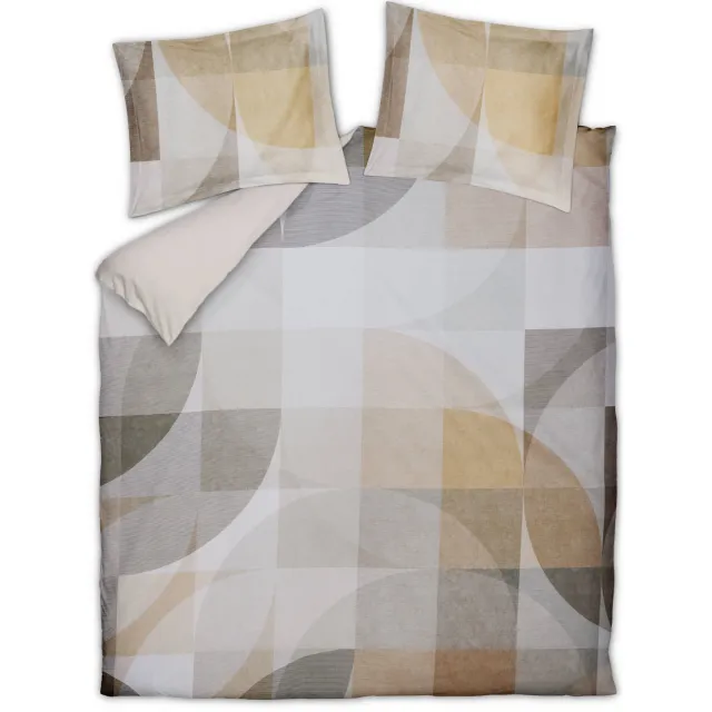 Vandyck Muted Shapes dekbedovertrek meerkleurig Multi