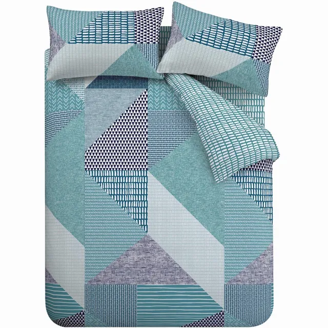 Ibenzoa Luxe Beddengoedset van Katoen voor Optimaal Slaapcomfort blauw