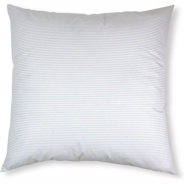 Vente-unique Stevig natuurlijk hoofdkussen DODO met veren - 60 x 60 cm - MERIBEL Wit