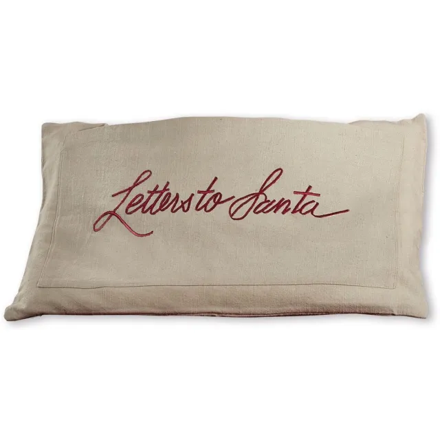 Loberon Kussenhoes Welenzas beige/rood