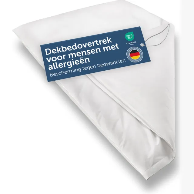 Blumtal Dekbedhoes - Anti-allergie - Anti-mijt dekbed beschermer - Wit - Set van 2 Wit 2 Stuks