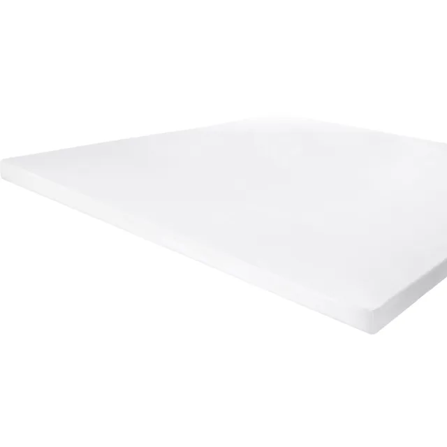 BYRKLUND Jersey Hoeslaken Topper - Hoeslaken 140x200 - 100% Katoen - Wit