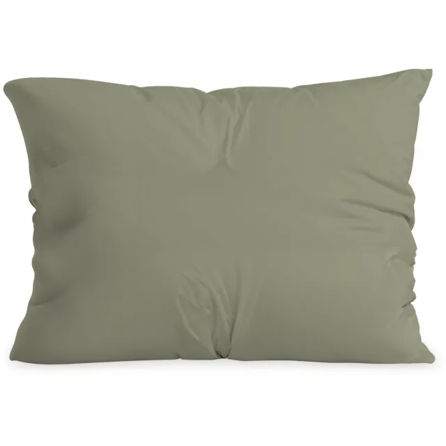 Zelesta Comfort Duo Kussensloop - Olijfgroen - 60x70cm - Set van 2 kussenslopen Olijf groen