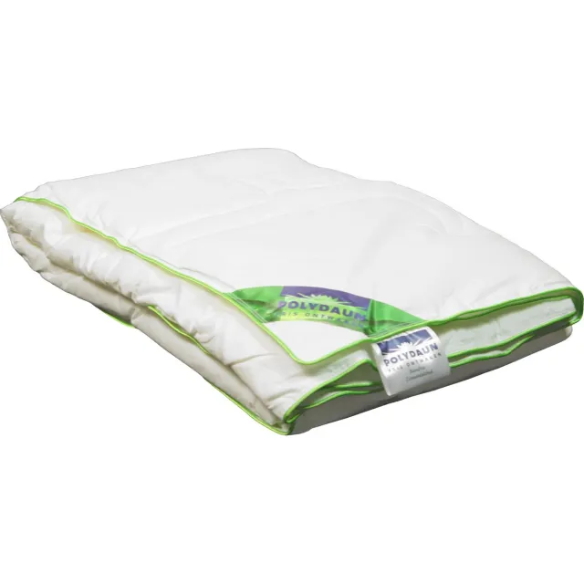 Polydaun Bamboe dekbed - zomerdekbed - eenpersoons - 140x220 cm - wit