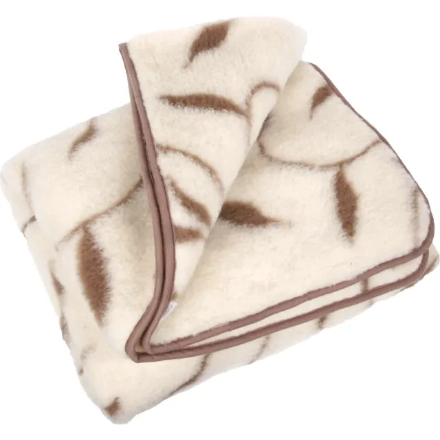 OnceDoce® Wollen Dekbed 140x200cm in 100% zuivere Australische Merino scheerwol DUBBELE DIKTE 2 x 450 g/m² Woolmark-certificaat crème bruin