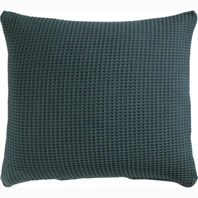 Heckettlane Wafel kussensloop - 60x70 - Bistro Green
