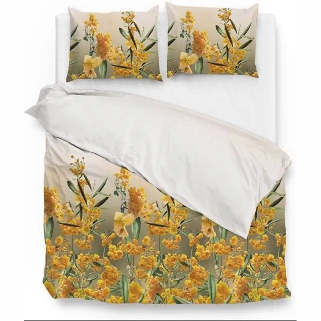 Zo! Home ZoHome Fince Dekbedovertrek - Litsjumeaux - 240x200/220 cm - Yellow