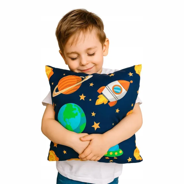 Sleepon_pl Katoenen Kinderkussensloop 40x40cm voor de Kinderopvang Multicolor