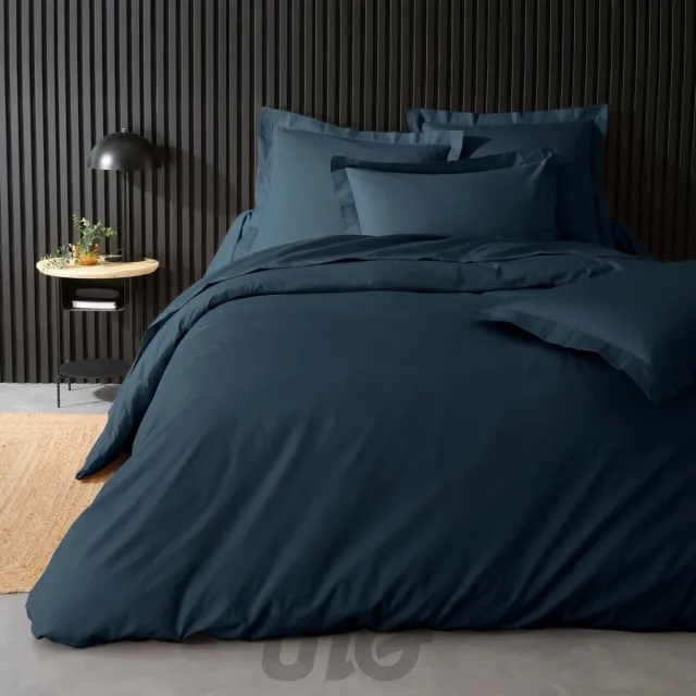 KGS Promolinge Dekbedovertrek Percale Effen 78 Draaddichtheid Percaline_ blauw