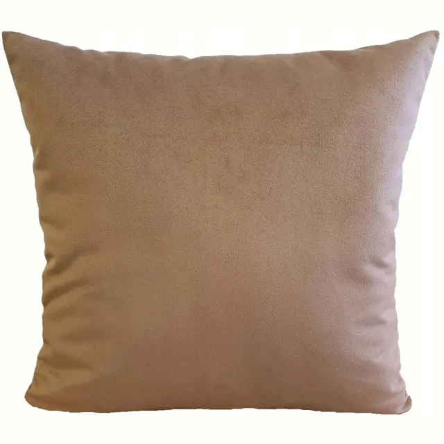 Jasiek Luxe Velours Kussensloop 50x50 cm - Zacht & Warm Bruin