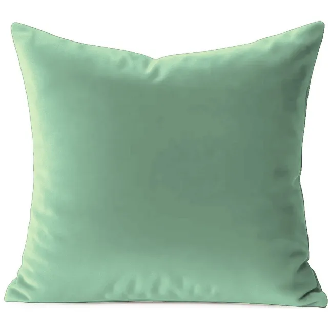 Fitizzio Decoratieve Velours Kussensloop Mintgroen 40x40 cm