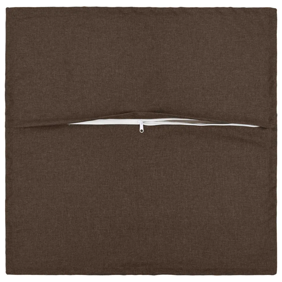 vidaXL Kussensloop 6 st HOUTEN Taupe 30 x 30 cm Faux Linnen, foto 4