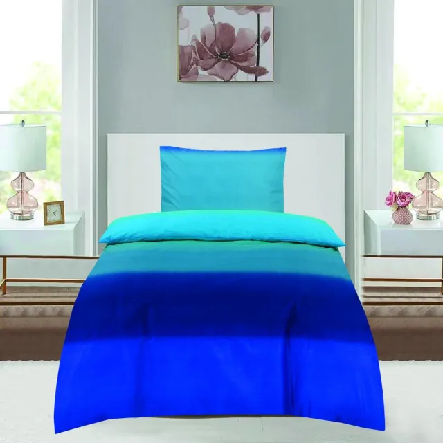 Cotton Touch Waves L Blue Blauw