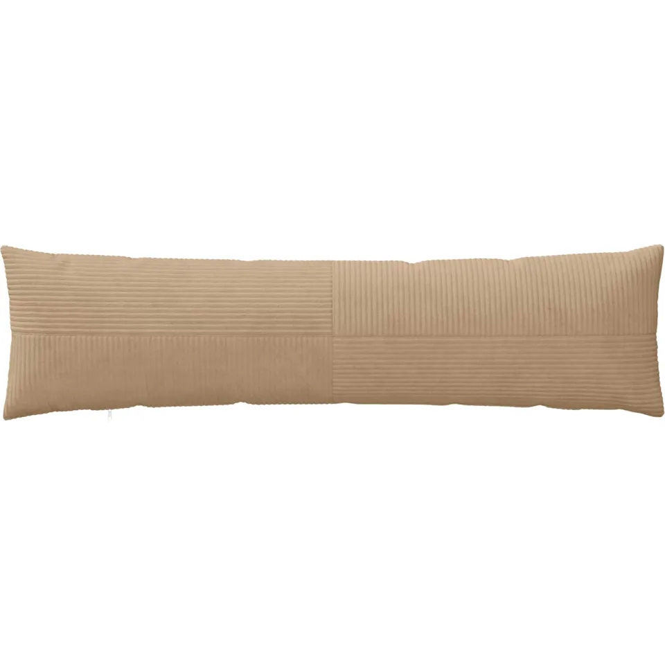 vidaXL Kussensloop ALMELO Bruin 40 x 145 cm corduroy, foto 2