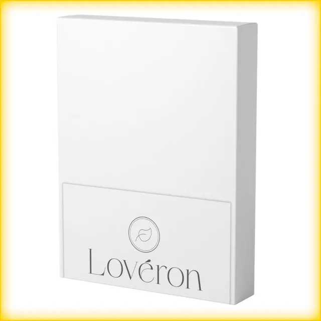 Lovéron Katoen - Hoeslaken - Tweepersoons - 140x200 cm - Wit