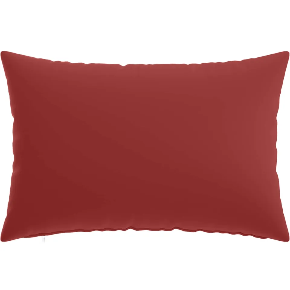vidaXL Kussensloop 6 st HEERLEN Wijnrood 30 x 50 cm Polyester