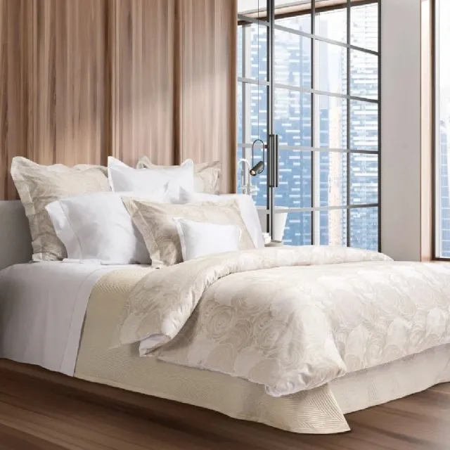 Signoria dekbedovertrek Grazia Beige 240x220 cm incl. 2 slopen 65x65 cm