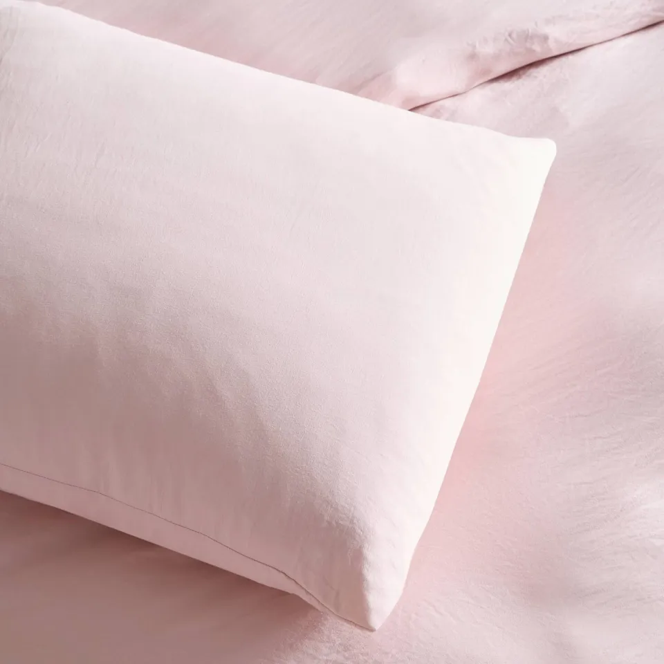 NOUS Living super soft kussensloop roze