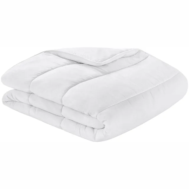 Sleepling energiebesparend winterdekbed 135 x 200 cm, ultra-warm dekbed met 1.685 gr. vulgewicht, 100% microvezel, Ökotex, 60 graden wasbaar wit