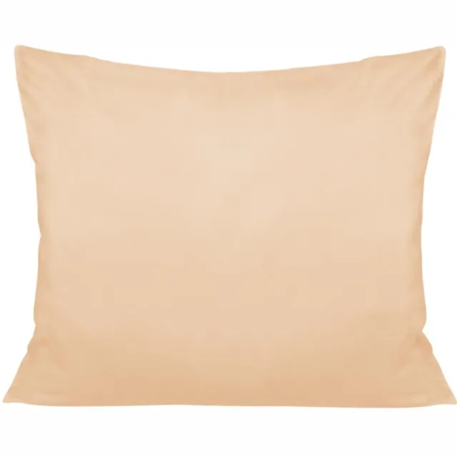 Darymex Katoen Satijn Kussensloop 50x70cm Glad Beige