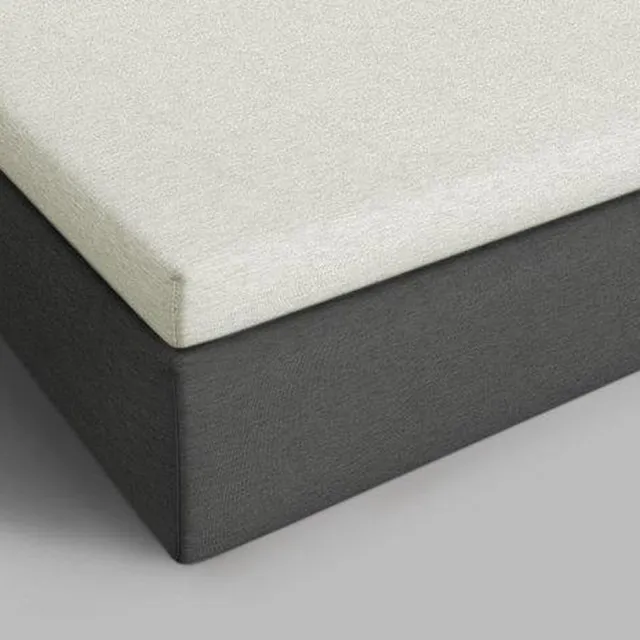 Welterusten Topper Hoeslaken - Lits-jumeaux - 160/180 x 200 cm - CREME Ecru